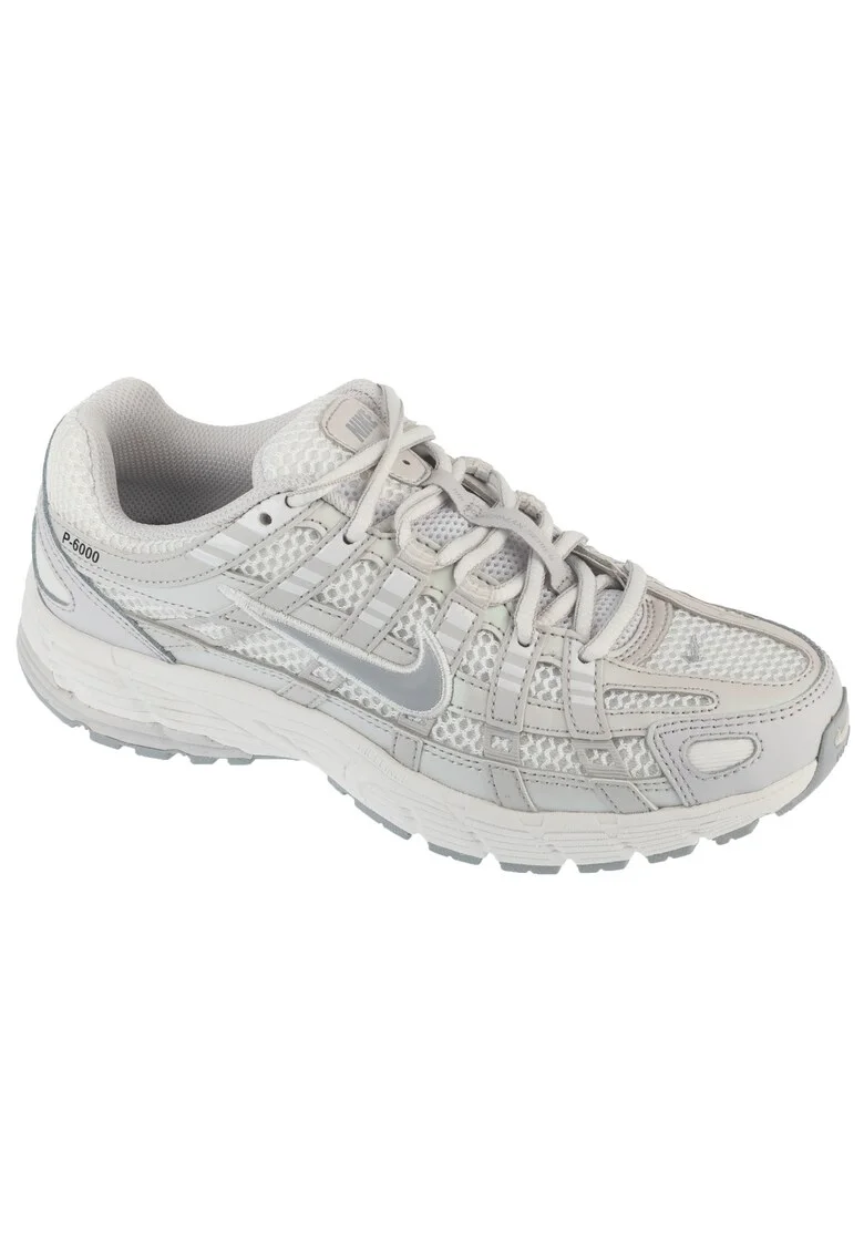 Pantofi sport de plasa cu strat exterior sintetic P-6000, Alb