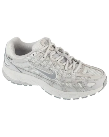 Pantofi sport de plasa cu strat exterior sintetic P-6000, Alb