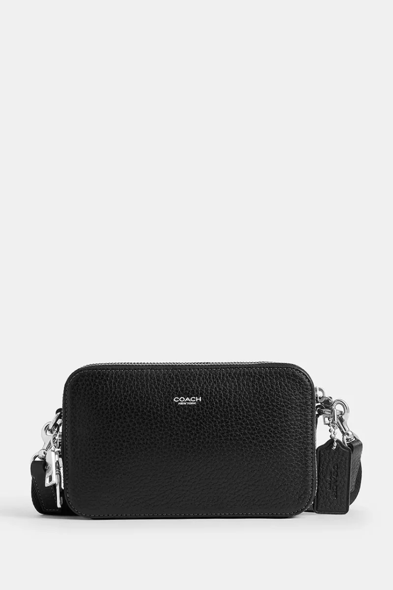 Coach geantă poștaș pentru bărbați din piele Clinton Crossbody