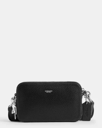 Coach geantă poștaș pentru bărbați din piele Clinton Crossbody