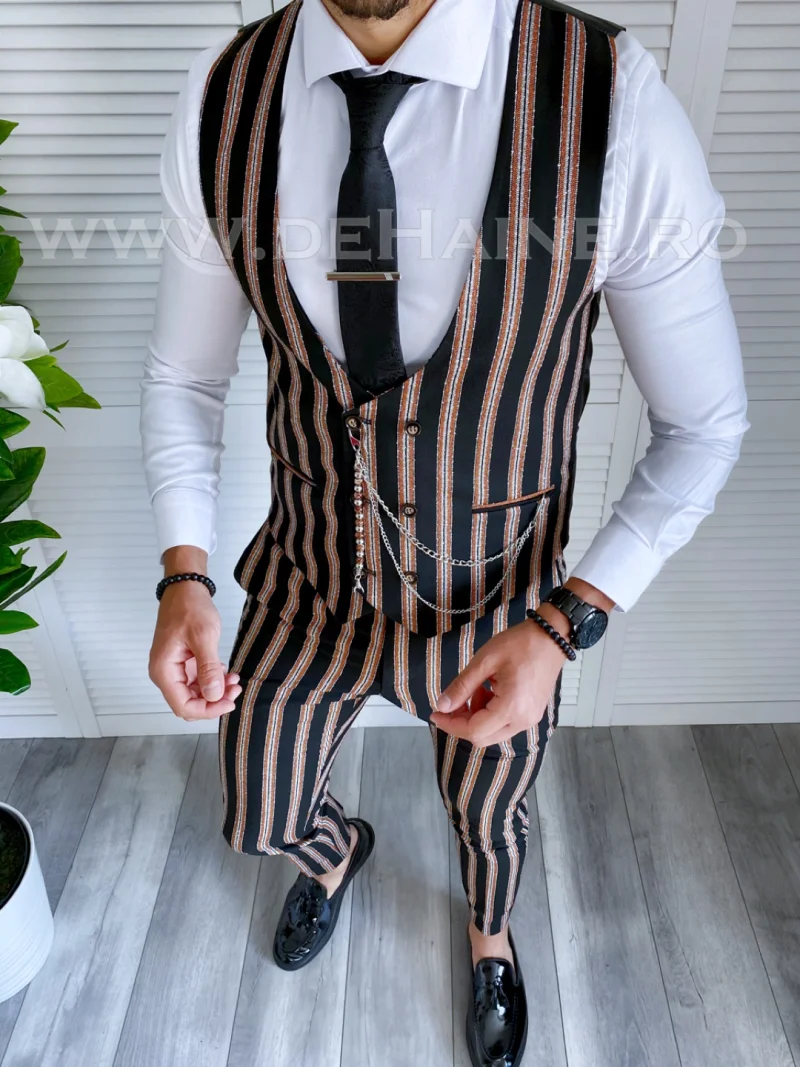 Vesta barbati slim fit  B4061 O3-2.2