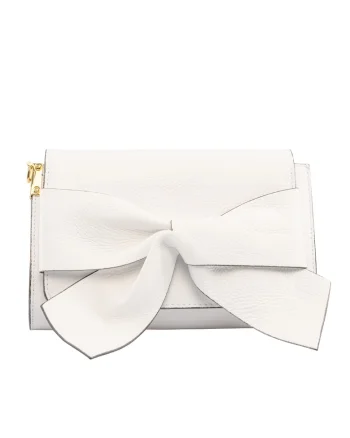 Poseta bow flower, Alb