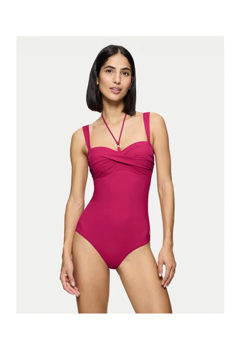 Costum de baie dama  10222234, Poliamida/Elastan, Roz