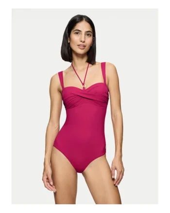 Costum de baie dama  10222234, Poliamida/Elastan, Roz