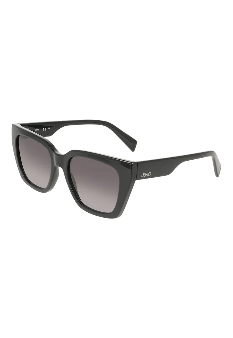 Ochelari de soare cu lentile in degrade, Negru