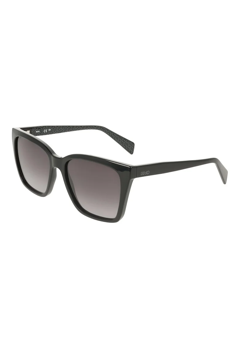 Ochelari de soare cu lentile in degrade, Negru