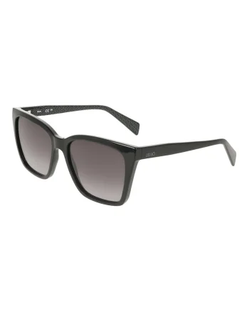 Ochelari de soare cu lentile in degrade, Negru
