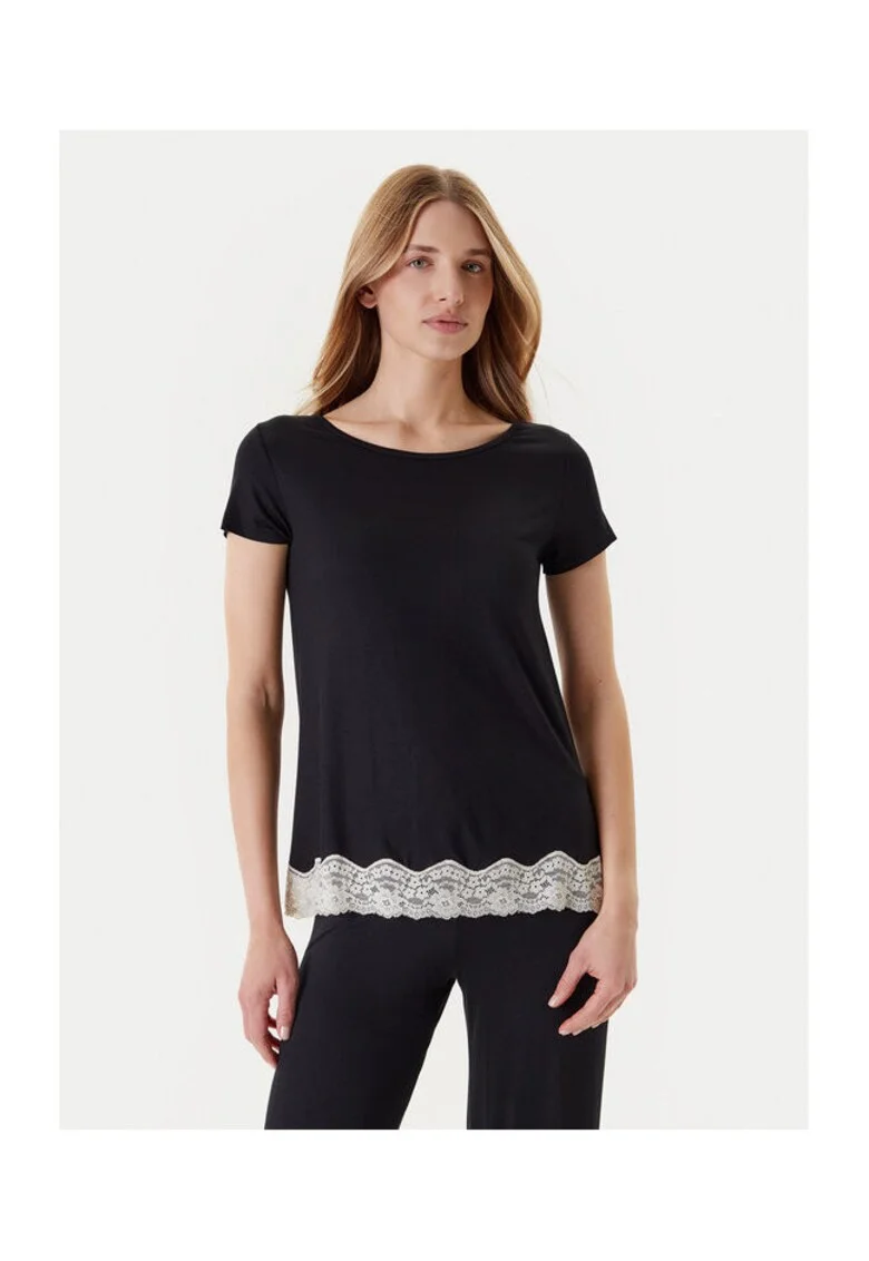 Tricou dama,  negru, Negru