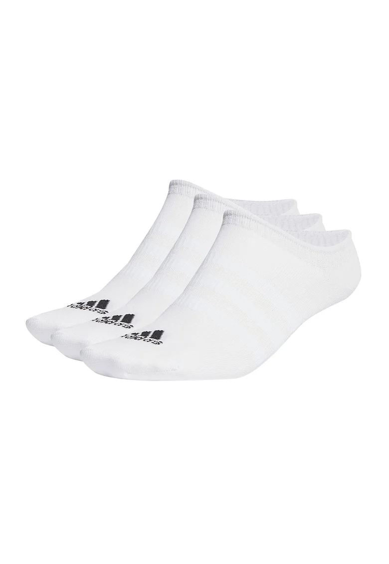 Set de sosete pana la glezna, unisex - 3 perechi, Alb