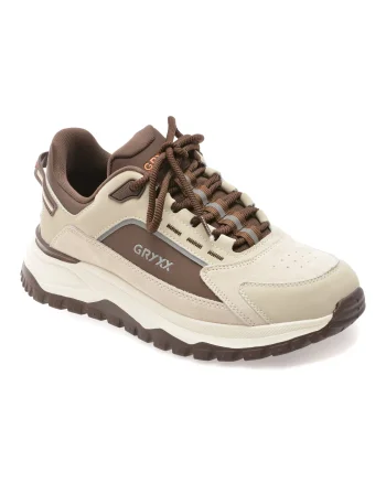Pantofi sport GRYXX gri, 33039, din piele ecologica