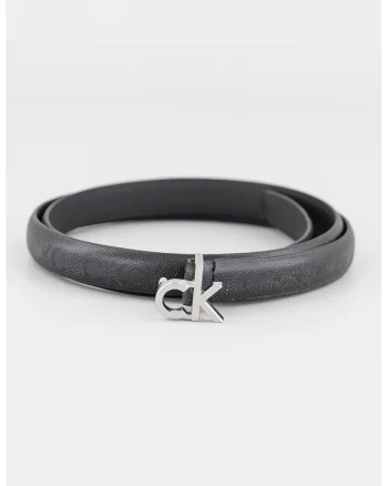 Curea skinny de piele, Negru