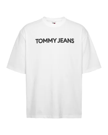 Tricou de bumbac cu decolteu la baza gatului, Alb/Negru