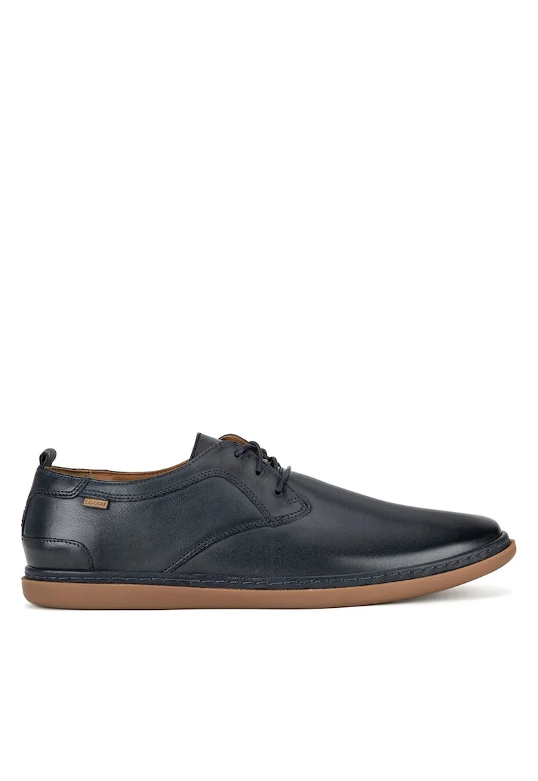Pantofi barbati,  bleumarin, piele naturala,