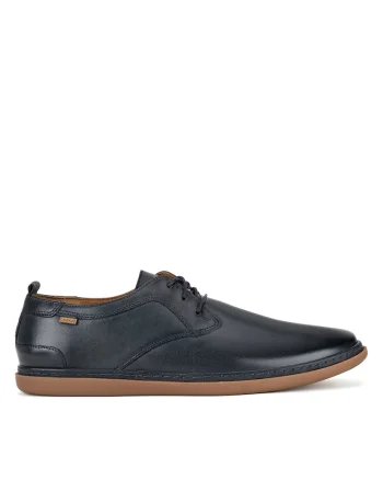 Pantofi barbati,  bleumarin, piele naturala,