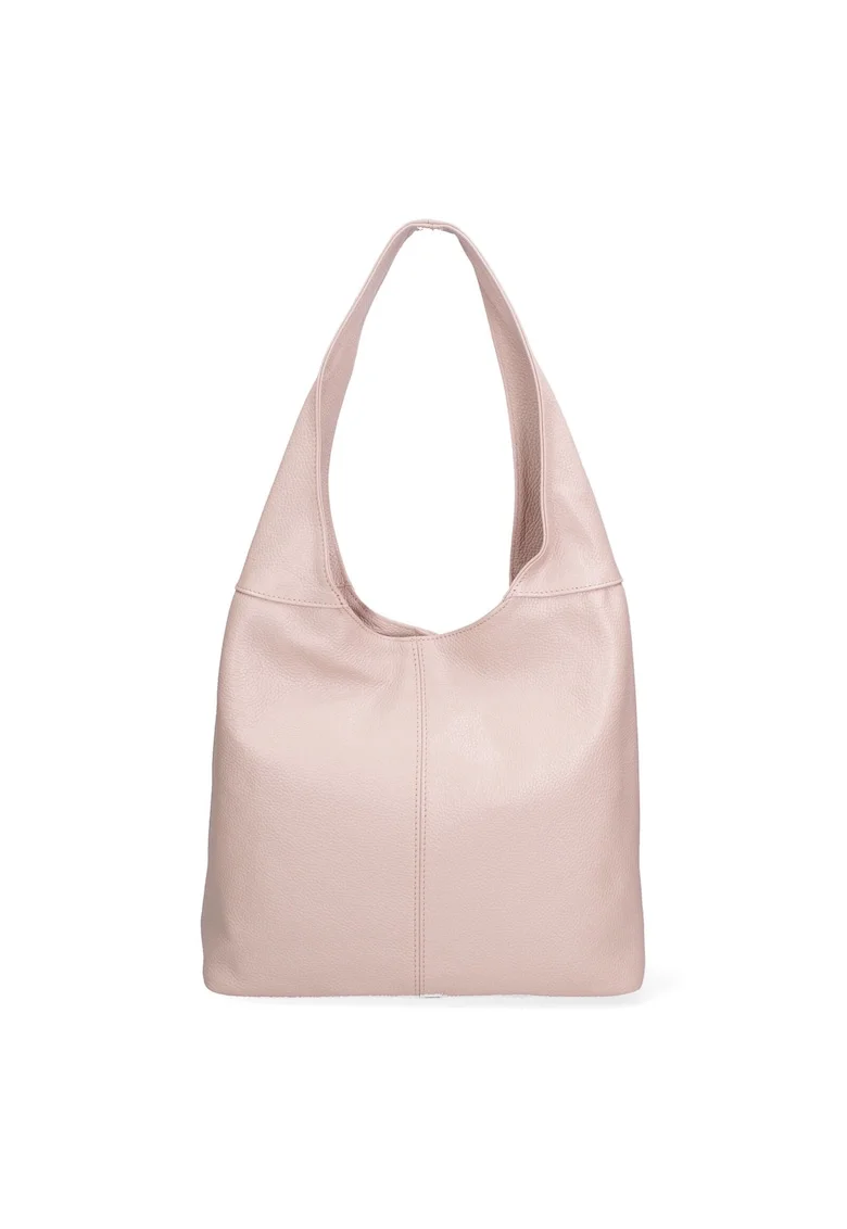 Geanta hobo de piele, Roz prafuit