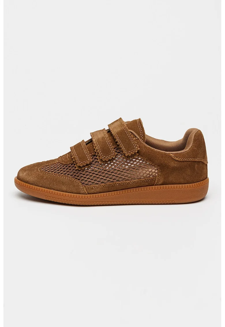 Pantofi sport Momentum-m din material textil, Maro pamantiu