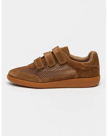 Pantofi sport Momentum-m din material textil, Maro pamantiu