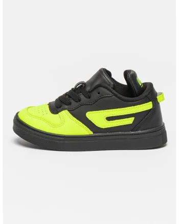 Pantofi sport de piele cu model colorblock S-UKIYO