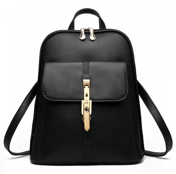 Rucsac pentru dama, Geneva GT134, model negru