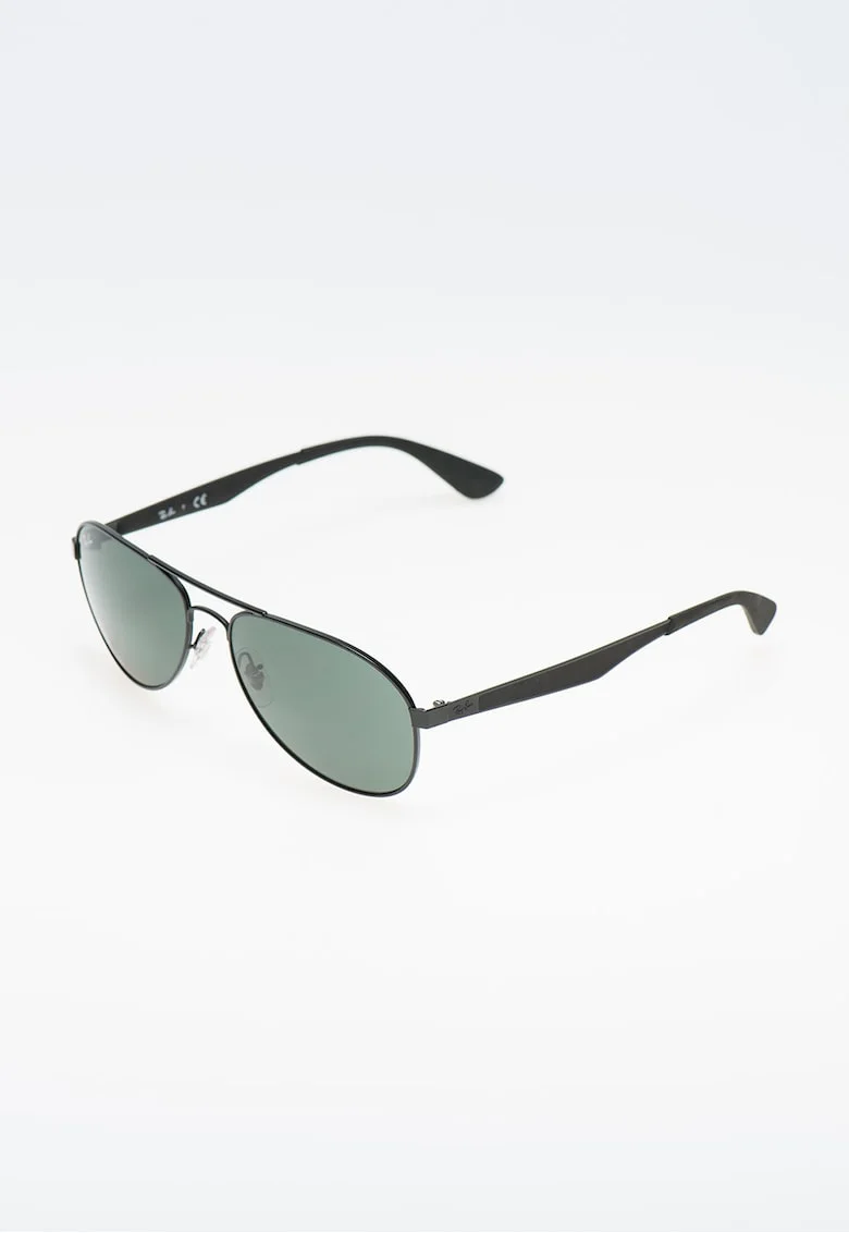 Ochelari de soare aviator unisex cu lentile uni