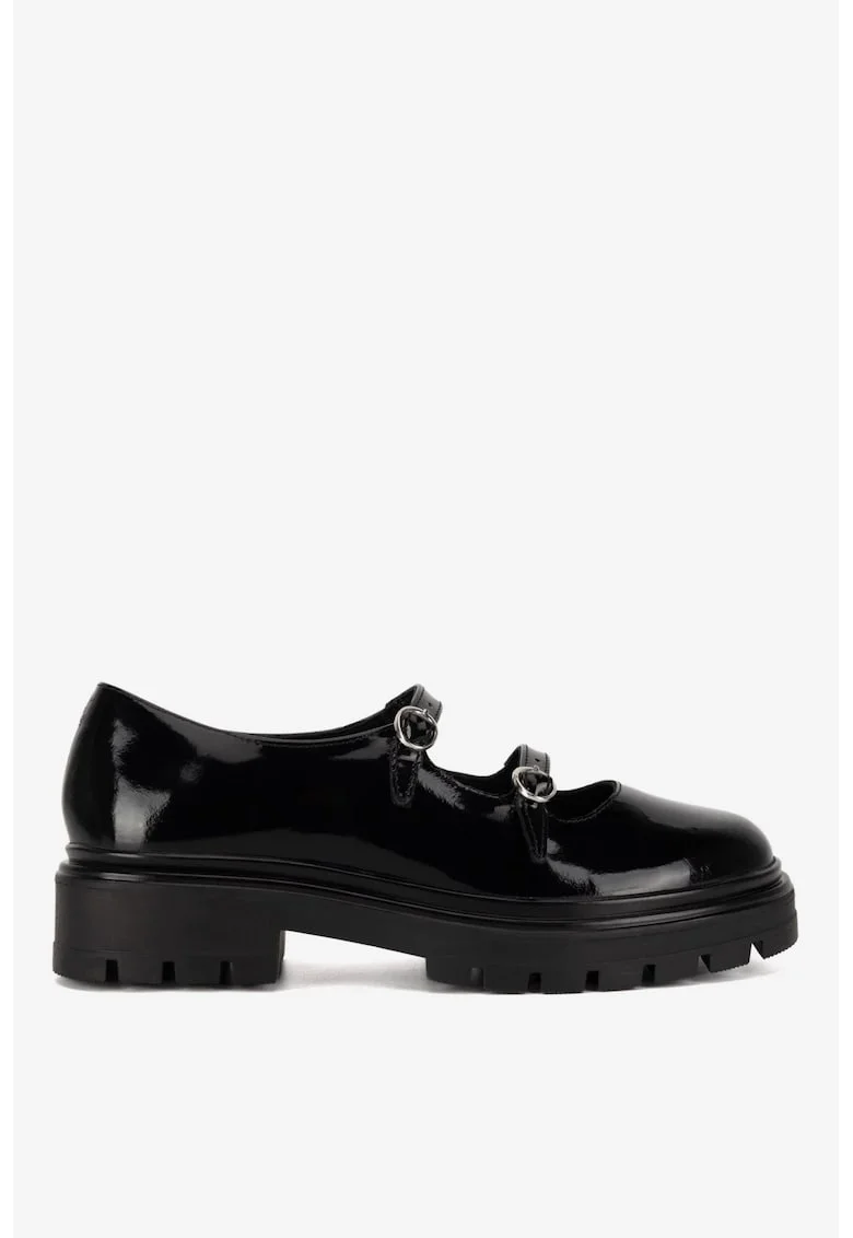 Pantofi dama  5905588723370, Piele naturala, Negru, Negru