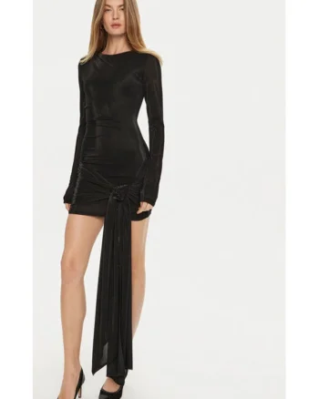 Rochie dama,  304698927, Poliester, Negru, Negru