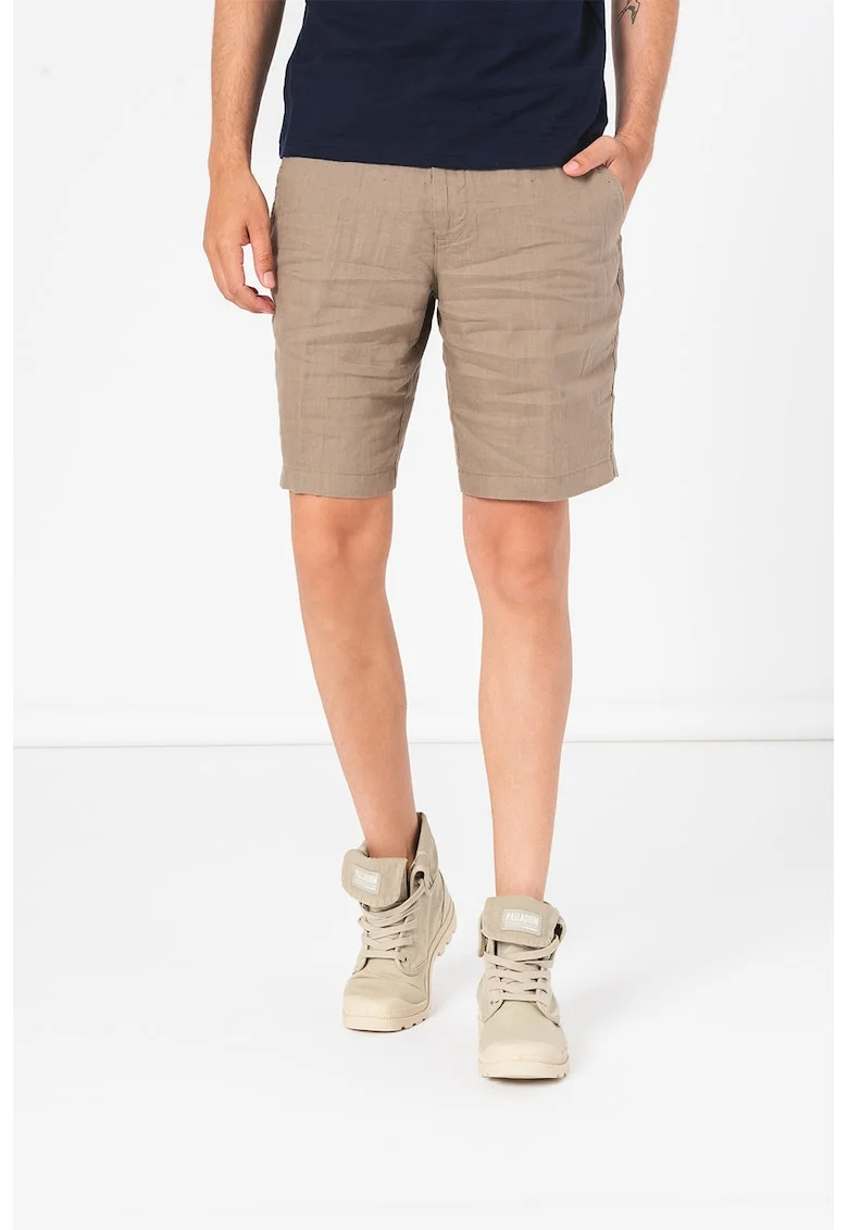 Pantaloni chino scurti de in, Maro deschis