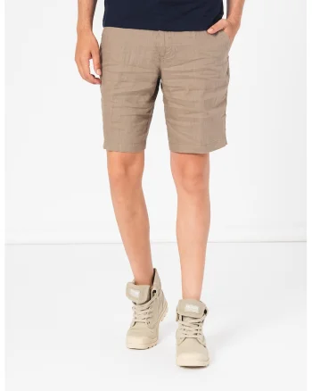 Pantaloni chino scurti de in, Maro deschis