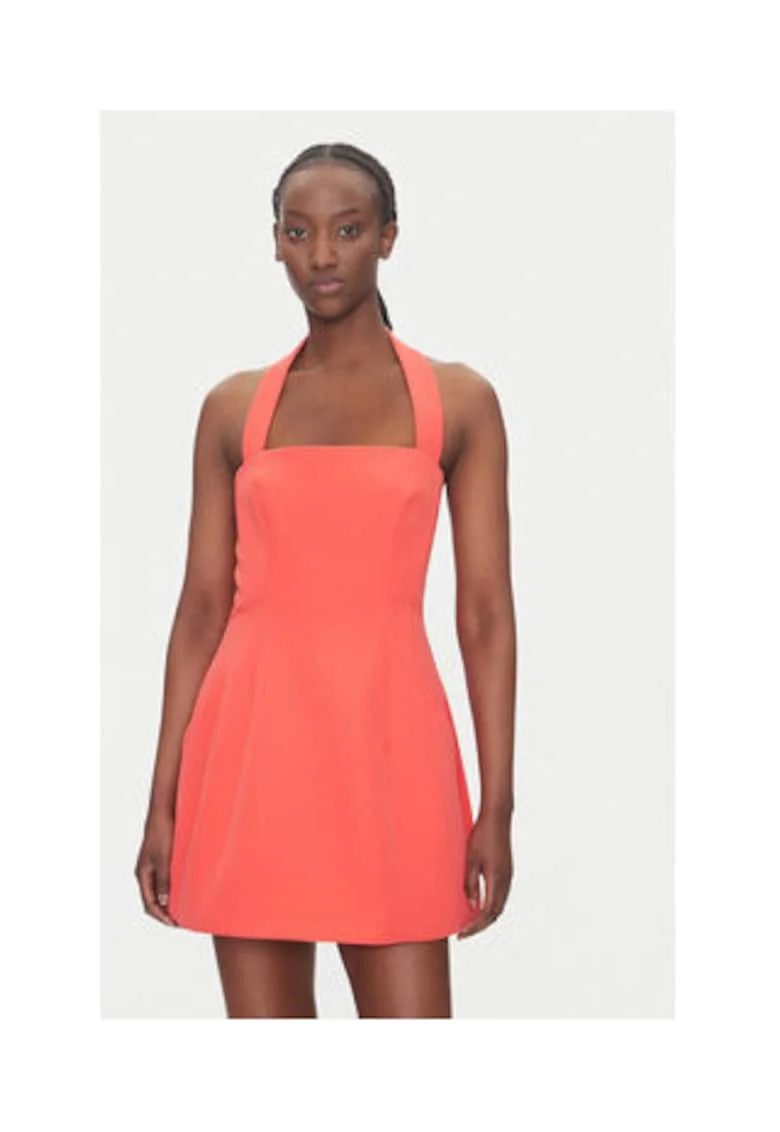 Rochie  model 59857DB, rosu, poliester