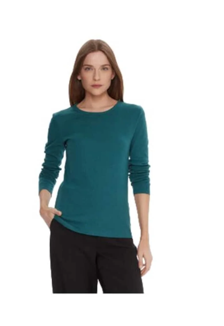 Bluza dama,  bumbac, albastru