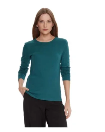 Bluza dama,  bumbac, albastru