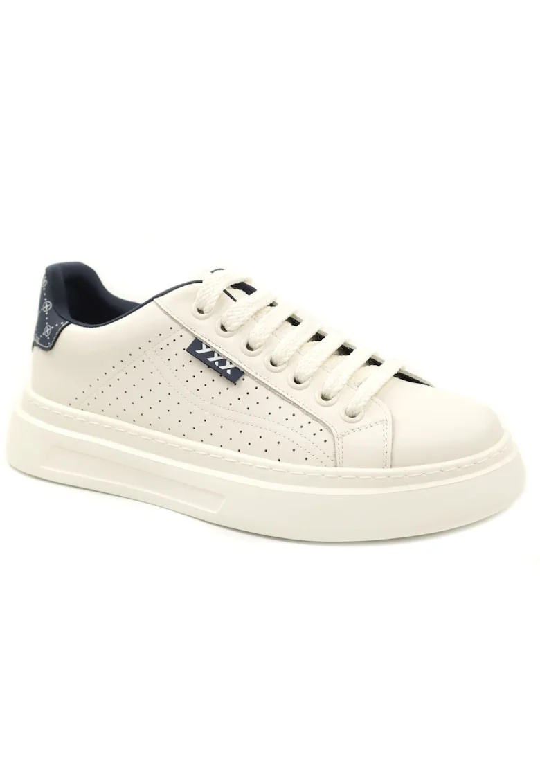 Sneakers barbati piele naturala 7CCJ80004A 35 N, Alb