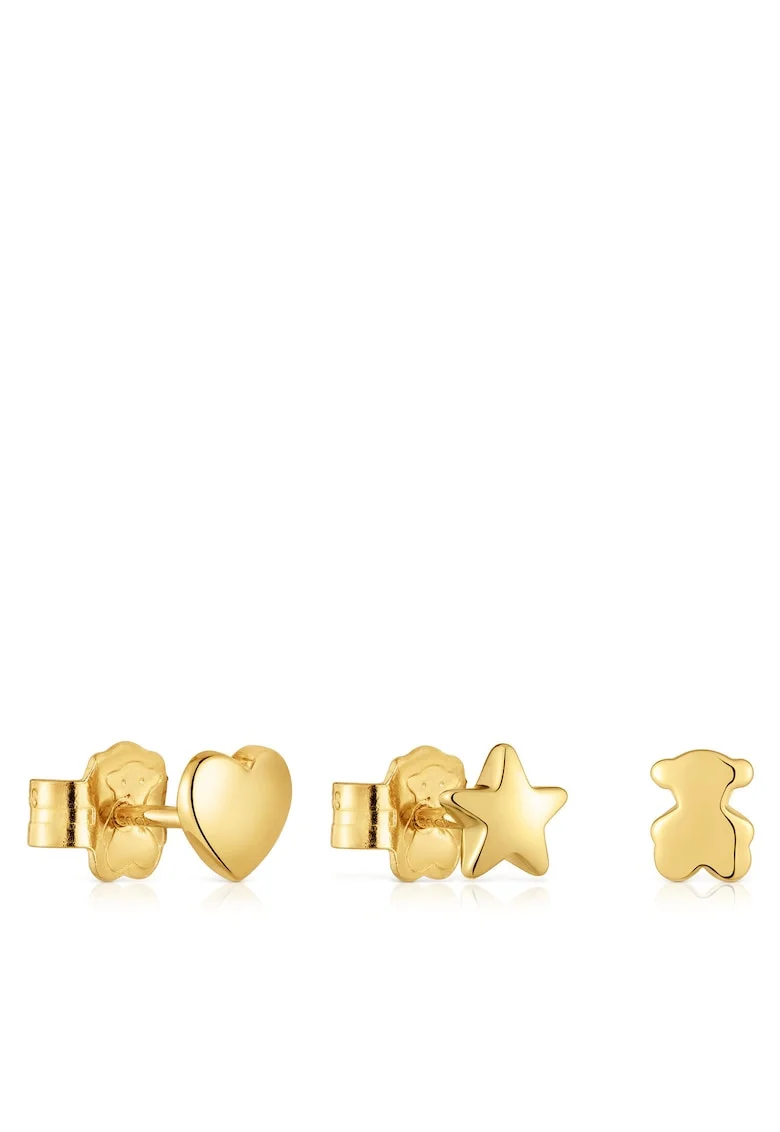 Set cercei dama  Gold Bold Motif, material plastic