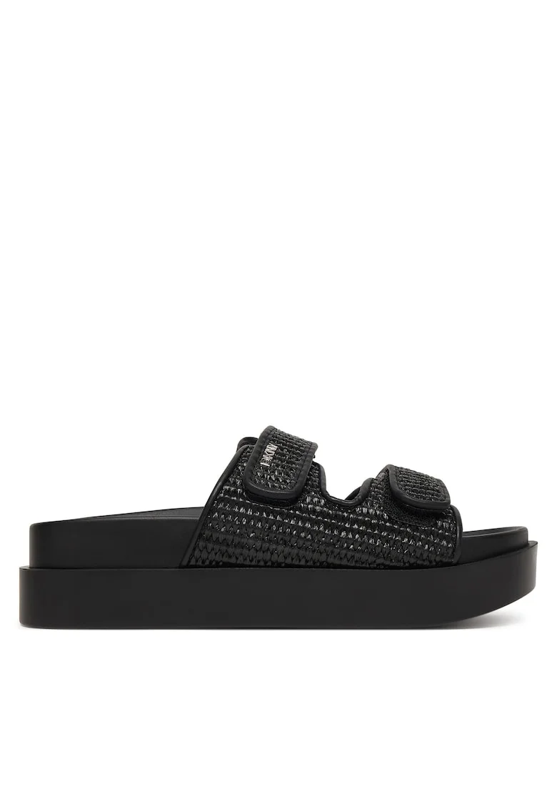 Papuci dama  K2691150, flatform, negru