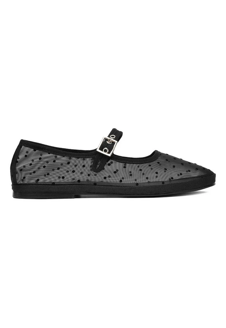 Balerini  Pentru dama, Textil, Negru