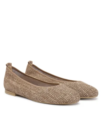 Balerini 9-22112-46,  Piele naturala, Maro