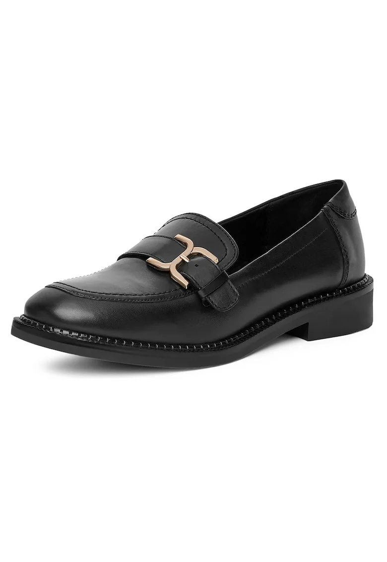 Mocasini dama  piele naturala, negru