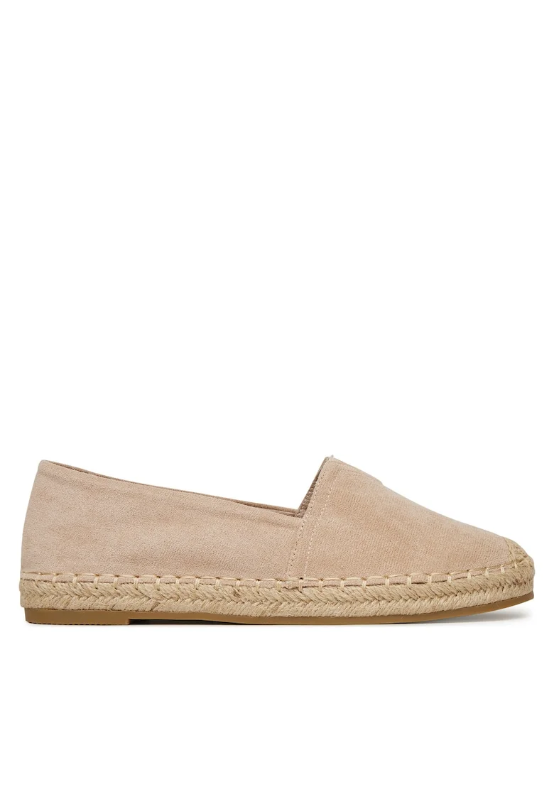 Espadrile dama,  bej, tesatura, casual