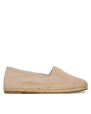 Espadrile dama,  bej, tesatura, casual