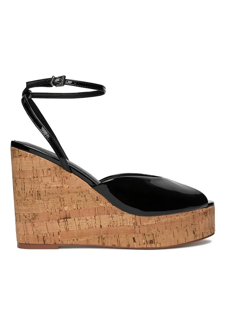 Sandale dama  piele naturala, negru