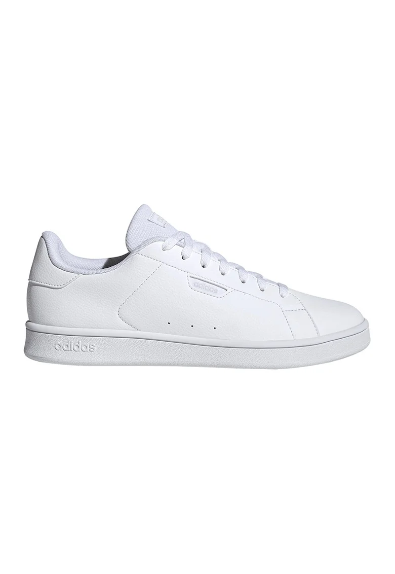 Pantofi sport Urban Court de piele ecologica, Alb optic