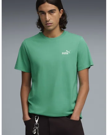 Tricou cu logo brodat Essentials No. 1, Verde
