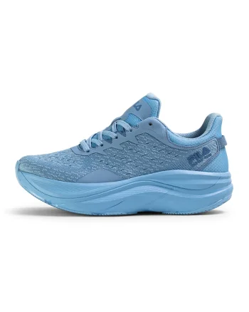 Pantofi sport low-cut din plasa cu garnituri din material sintetic Retron, Albastru pastel