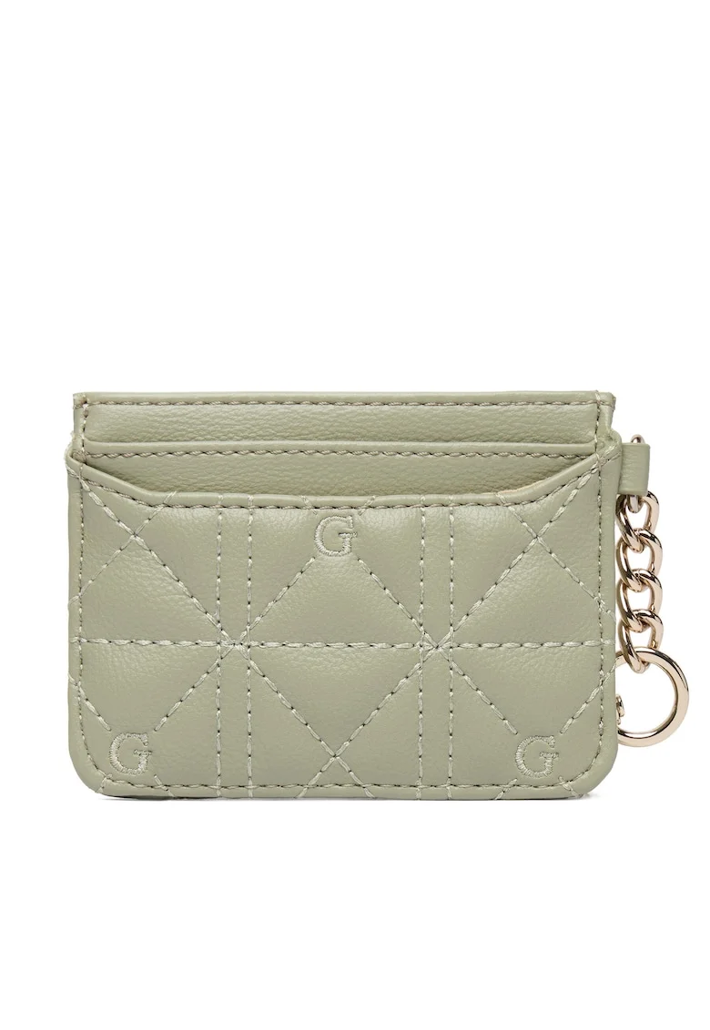 Portofel dama,  etui na karty, verde, One Size INTL