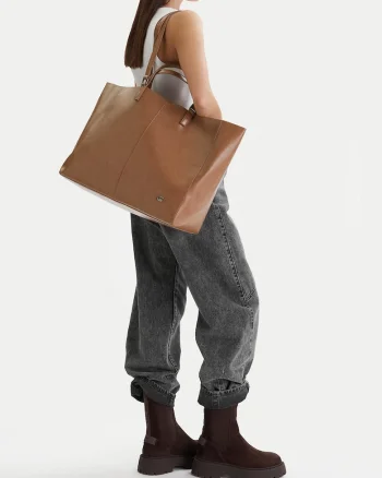 Geanta dama,  tkanina, bej, One Size INTL
