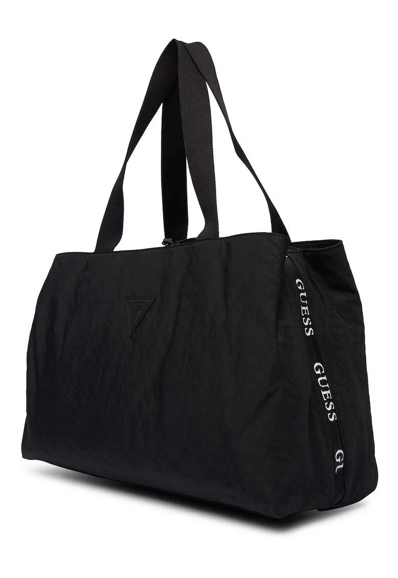 Geanta weekend  neagra, One Size INTL, material textil, design modern
