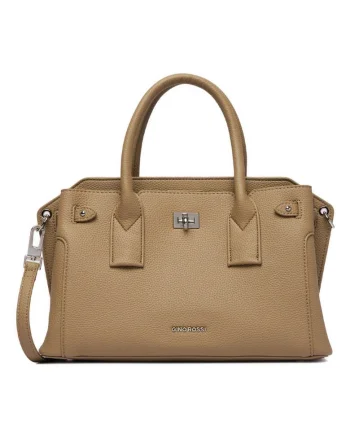 Geanta dama,  tkanina, bej, One Size INTL