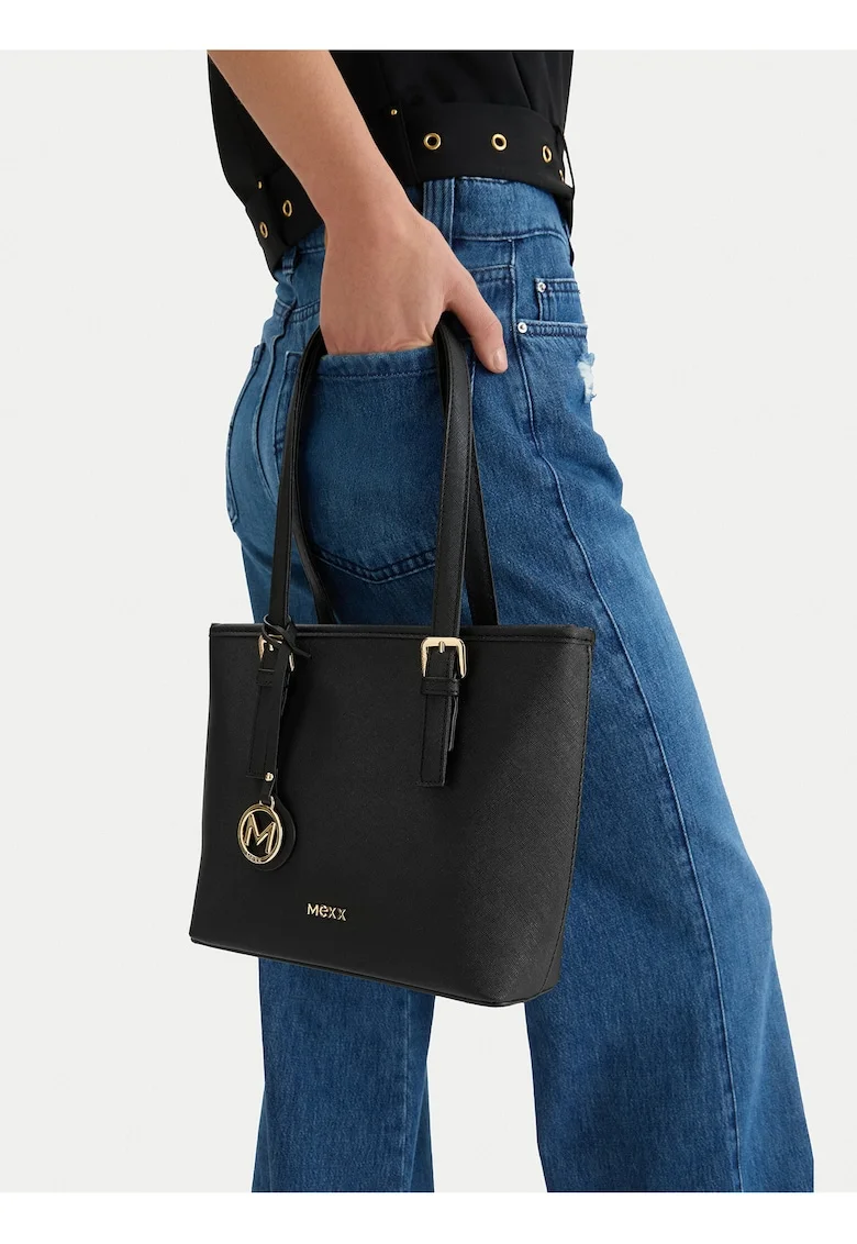 Geanta dama,  tkanina, negru, One Size INTL