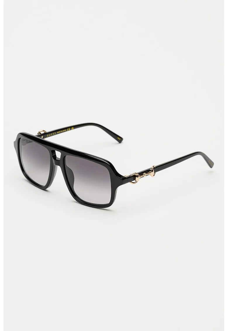 Ochelari de soare pilot, Auriu/Negru