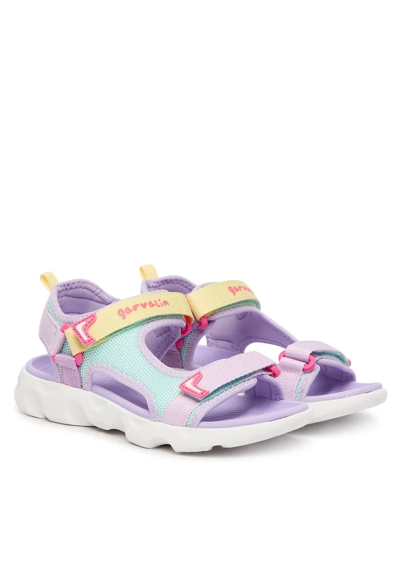 Sandale pentru fete din material textil Fete,  violet